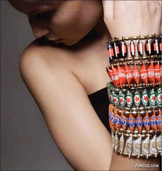 Beautiful Bottle Crown Caps Art