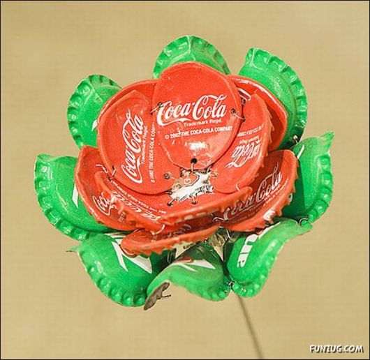 Beautiful Bottle Crown Caps Art