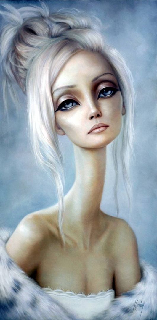 Amazing Long Neck Galz Art