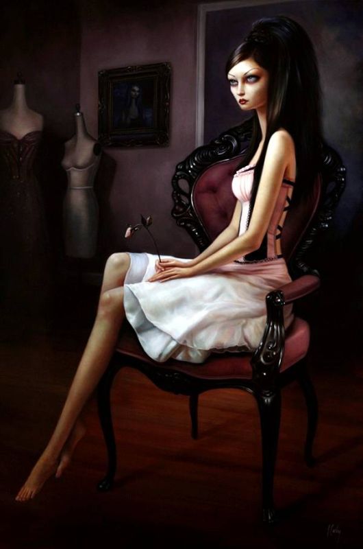 Amazing Long Neck Galz Art