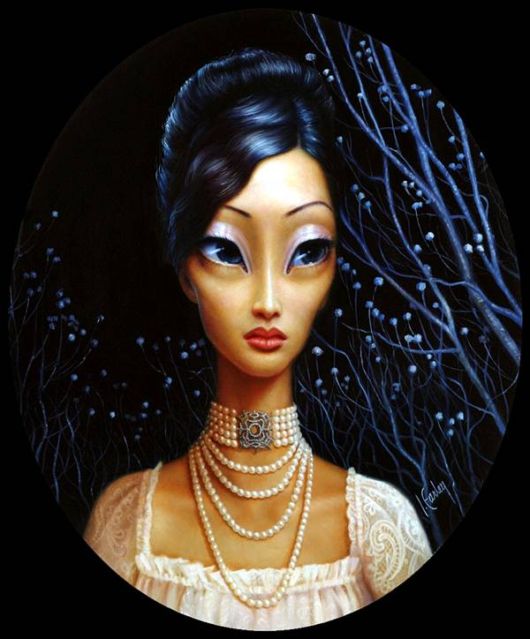 Amazing Long Neck Galz Art