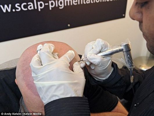 The Permanent Hair Tattoo Technique