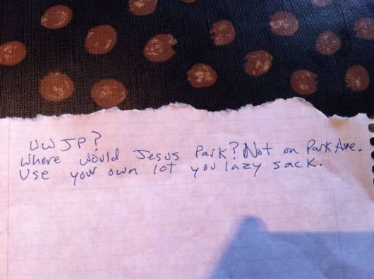 Awesomely Aggressive Windshield Notes You Should Totally Use