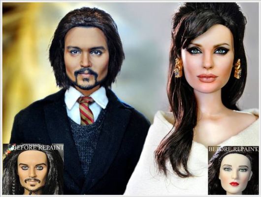 Realistic Celebrity Dolls By Noel Cruz