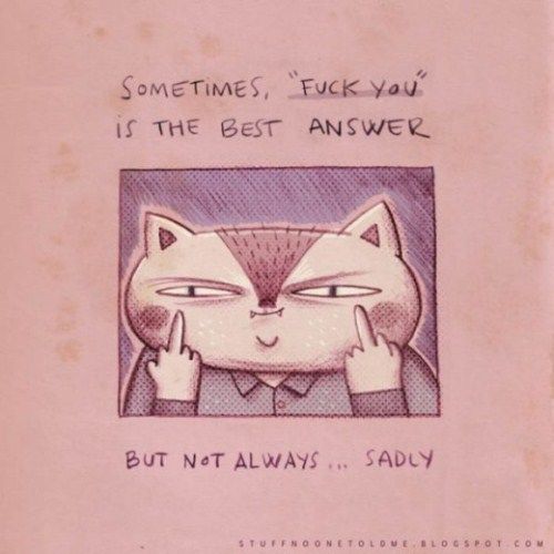 Funny Illustrations On Simple Facts Of Life