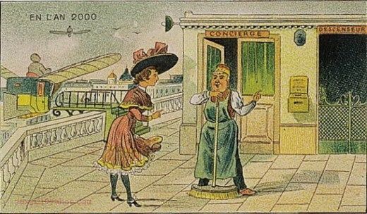 What People In 1910 Thought The Year 2000 Would Be Like?