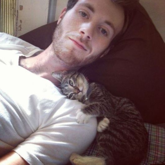 The Magical Pair Of Hot Dudes And Kittens