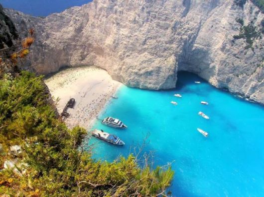 Beautiful Magical Navagio Beach