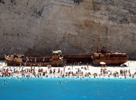 Beautiful Magical Navagio Beach