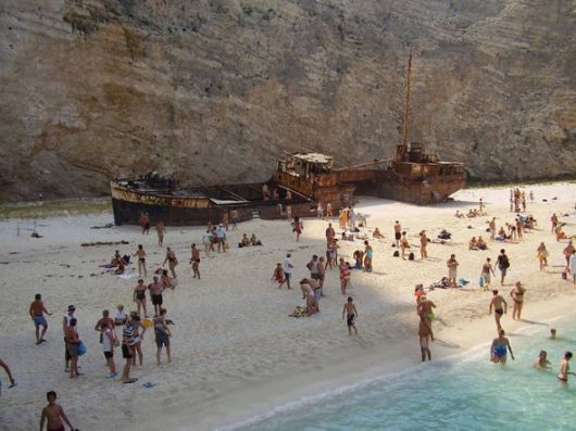 Beautiful Magical Navagio Beach