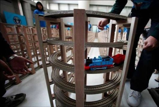 World's Longest Toy Train Track