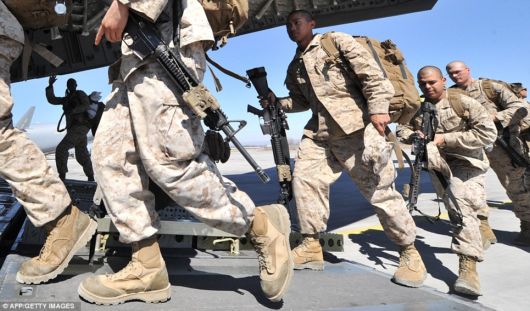 Troops Crammed Into Military Plane