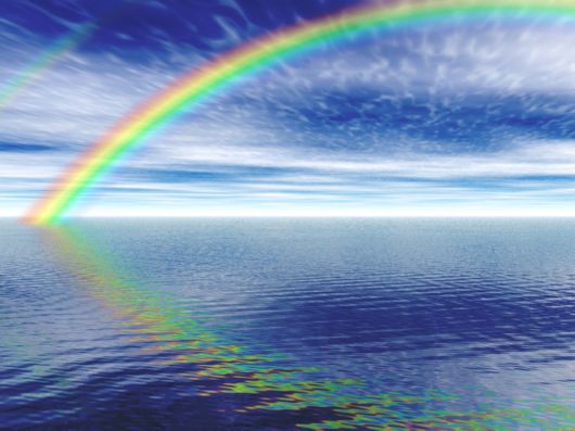 Click to Enlarge - Beautiful Rainbow Wallpapers