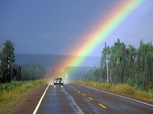 Click to Enlarge - Beautiful Rainbow Wallpapers