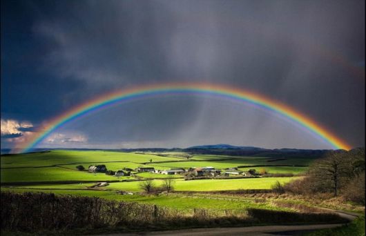 Click to Enlarge - Beautiful Rainbow Wallpapers