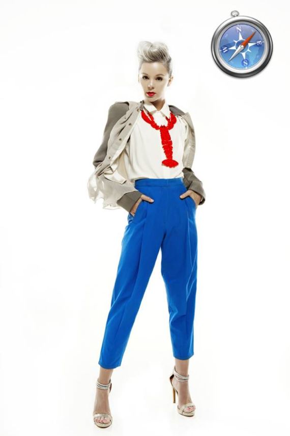 Internet Browsers Transformed Into Fashion Models