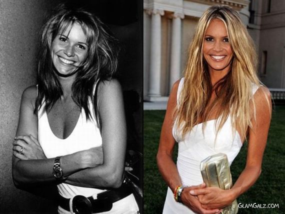 Famous Supermodels Then And Now