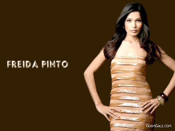 Click to Enlarge - Beautiful Freida Pinto Wallpapers