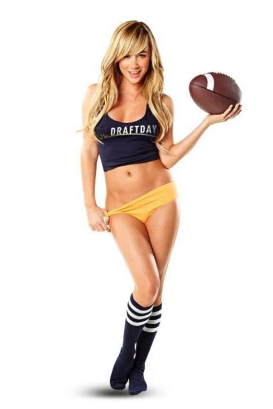 Sara Jean For Draftday Photoshoot
